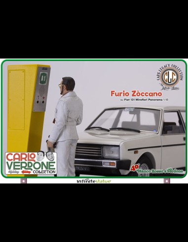 INFINITE STATUE - Carlo Verdone Furio con 131 Panorama 1:18 Resin Car