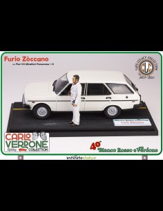 INFINITE STATUE - Carlo Verdone Furio con 131 Panorama 1:18 Resin Car