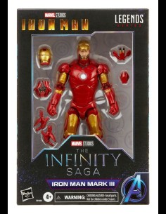 HASBRO - The Infinity Saga Marvel Legends Series Action Figure 2021 Iron Man Mark III (Iron Man) 15 cm