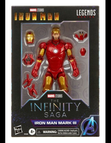 HASBRO - The Infinity Saga Marvel Legends Series Action Figure 2021 Iron Man Mark III (Iron Man) 15 cm