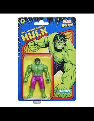 HASBRO - Retro Hulk Marvel Legends 15cm.