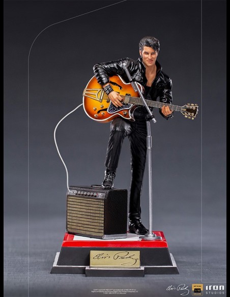 IRON STUDIOS - Elvis Presley Comeback Deluxe Statua 1/10