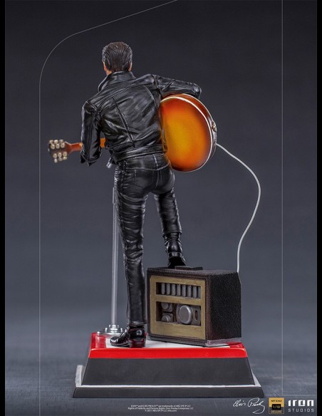 IRON STUDIOS - Elvis Presley Comeback Deluxe Statua 1/10