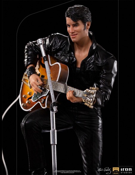 IRON STUDIOS - Elvis Presley Comeback Deluxe Statua 1/10