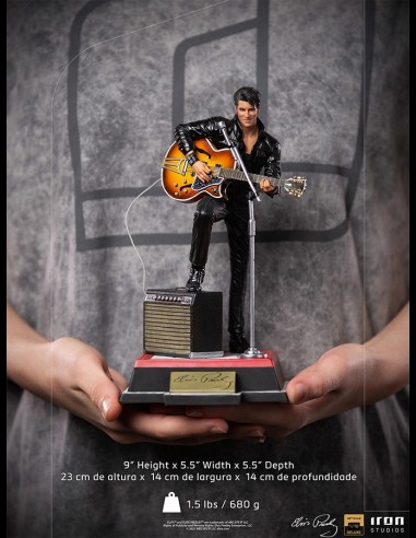 IRON STUDIOS - Elvis Presley Comeback Deluxe Statua 1/10