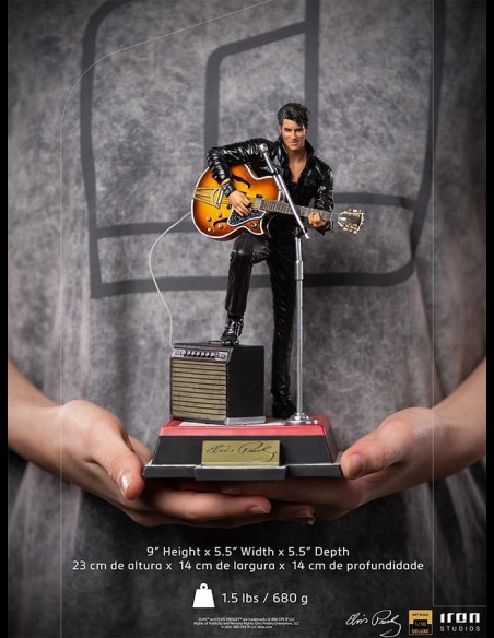 IRON STUDIOS - Elvis Presley Comeback Deluxe Statua 1/10