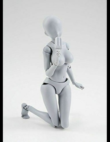 BANDAI - Body-Chan DX Set Grey Color Ver. Female Figuarts