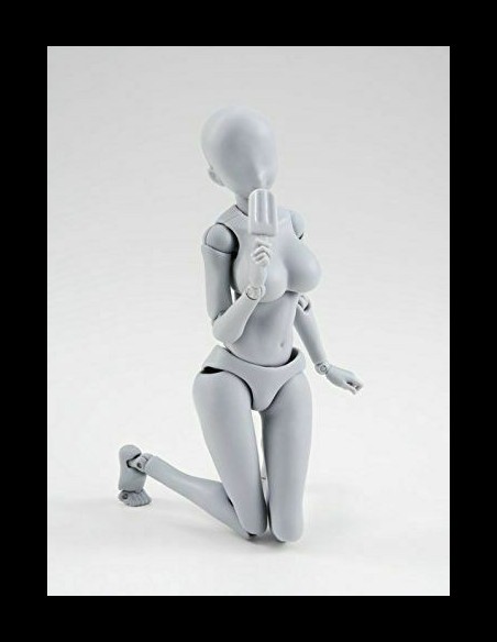 BANDAI - Body-Chan DX Set Grey Color Ver. Female Figuarts