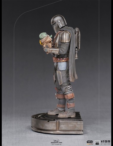 IRON STUDIOS - The Mandalorian and Grogu 1/10 Art Statua