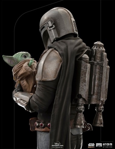IRON STUDIOS - The Mandalorian and Grogu 1/10 Art Statua
