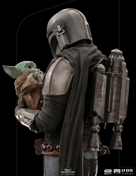 IRON STUDIOS - The Mandalorian and Grogu 1/10 Art Statua