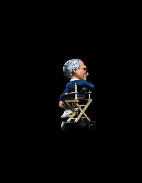 IRON STUDIOS - Stan Lee Mini Co. PVC Figure Blue Shirt Version 14 cm