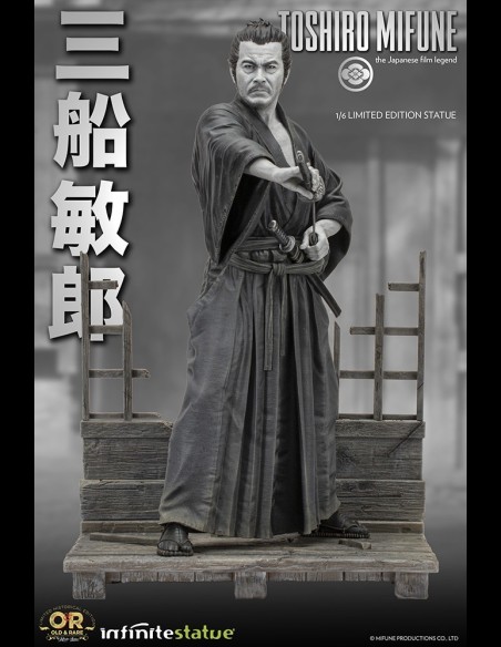 INFINITE STATUE - Toshiro Mifune Old & Rare 1/6 Statue
