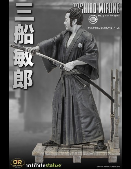 INFINITE STATUE - Toshiro Mifune Old & Rare 1/6 Statue