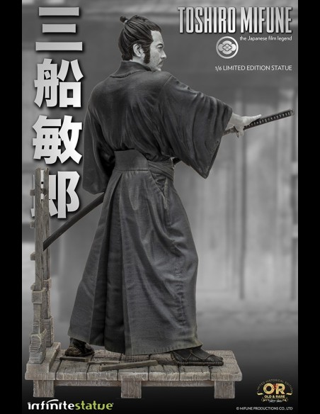INFINITE STATUE - Toshiro Mifune Old & Rare 1/6 Statue