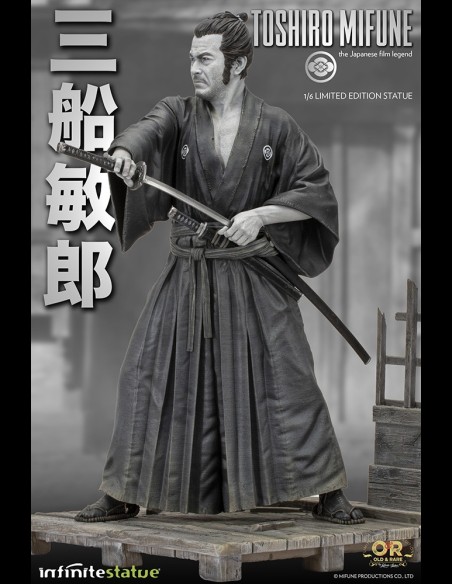 INFINITE STATUE - Toshiro Mifune Old & Rare 1/6 Statue