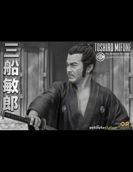 INFINITE STATUE - Toshiro Mifune Old & Rare 1/6 Statue