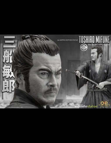 INFINITE STATUE - Toshiro Mifune Old & Rare 1/6 Statue