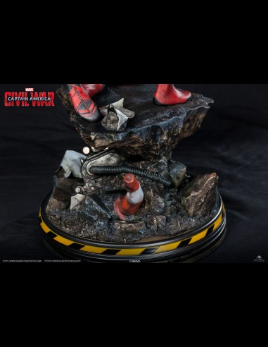 QUEEN STUDIOS - Civil War Spider-Man Regular 1/4