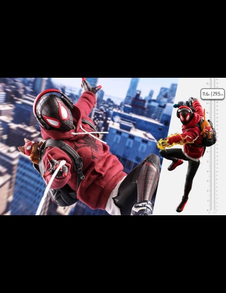 HOT TOYS - Marvel: Spider-Man Miles Morales Game - Miles Morales Bodega Cat Suit 1:6 Scale Figure