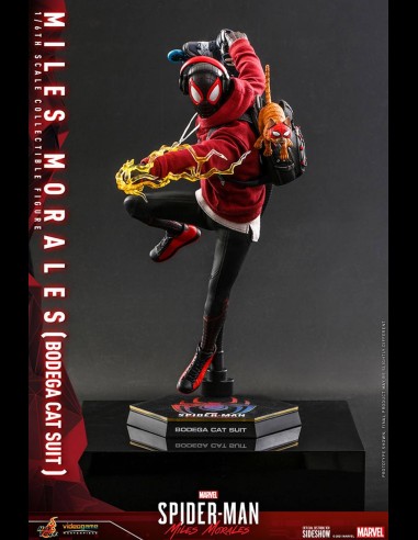 HOT TOYS - Marvel: Spider-Man Miles Morales Game - Miles Morales Bodega Cat Suit 1:6 Scale Figure