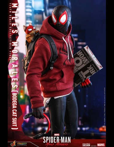 HOT TOYS - Marvel: Spider-Man Miles Morales Game - Miles Morales Bodega Cat Suit 1:6 Scale Figure