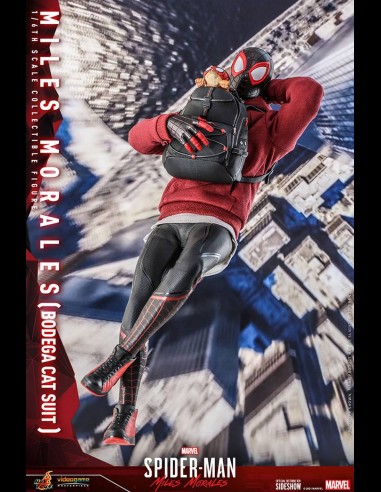 HOT TOYS - Marvel: Spider-Man Miles Morales Game - Miles Morales Bodega Cat Suit 1:6 Scale Figure