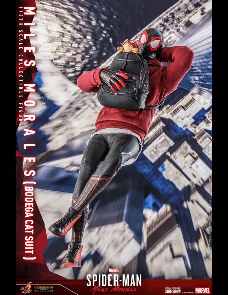 HOT TOYS - Marvel: Spider-Man Miles Morales Game - Miles Morales Bodega Cat Suit 1:6 Scale Figure
