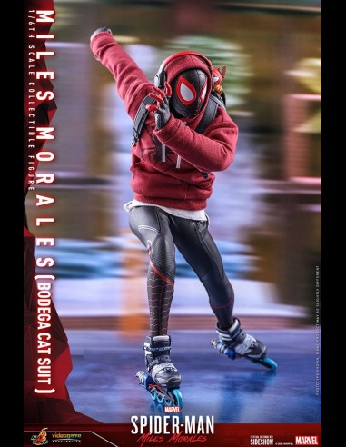 HOT TOYS - Marvel: Spider-Man Miles Morales Game - Miles Morales Bodega Cat Suit 1:6 Scale Figure