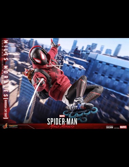 HOT TOYS - Marvel: Spider-Man Miles Morales Game - Miles Morales Bodega Cat Suit 1:6 Scale Figure
