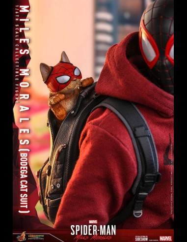 HOT TOYS - Marvel: Spider-Man Miles Morales Game - Miles Morales Bodega Cat Suit 1:6 Scale Figure
