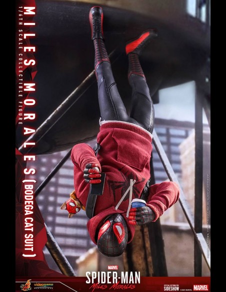HOT TOYS - Marvel: Spider-Man Miles Morales Game - Miles Morales Bodega Cat Suit 1:6 Scale Figure