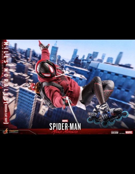 HOT TOYS - Marvel: Spider-Man Miles Morales Game - Miles Morales Bodega Cat Suit 1:6 Scale Figure