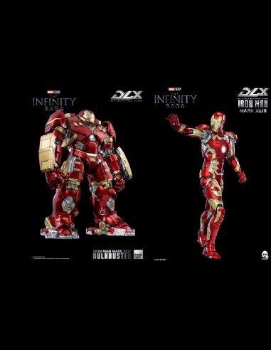 THREEZERO - Hulkbuster + Iron Man Mark 43 Infinity Saga Deluxe A.Figure