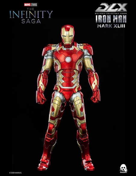 THREEZERO - Hulkbuster + Iron Man Mark 43 Infinity Saga Deluxe A.Figure