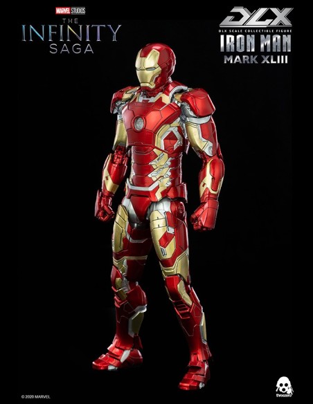 THREEZERO - Hulkbuster + Iron Man Mark 43 Infinity Saga Deluxe A.Figure