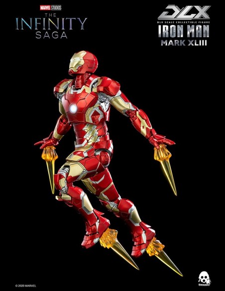THREEZERO - Hulkbuster + Iron Man Mark 43 Infinity Saga Deluxe A.Figure