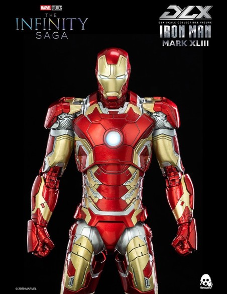 THREEZERO - Hulkbuster + Iron Man Mark 43 Infinity Saga Deluxe A.Figure