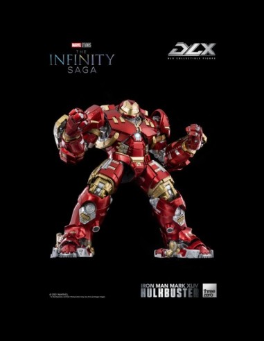 THREEZERO - Hulkbuster + Iron Man Mark 43 Infinity Saga Deluxe A.Figure