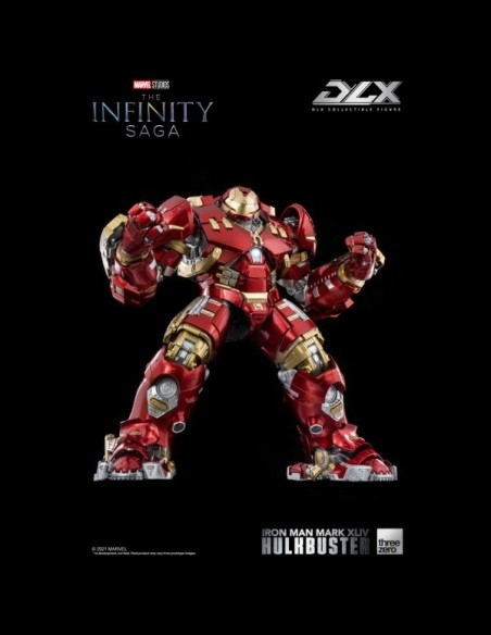 THREEZERO - Hulkbuster + Iron Man Mark 43 Infinity Saga Deluxe A.Figure
