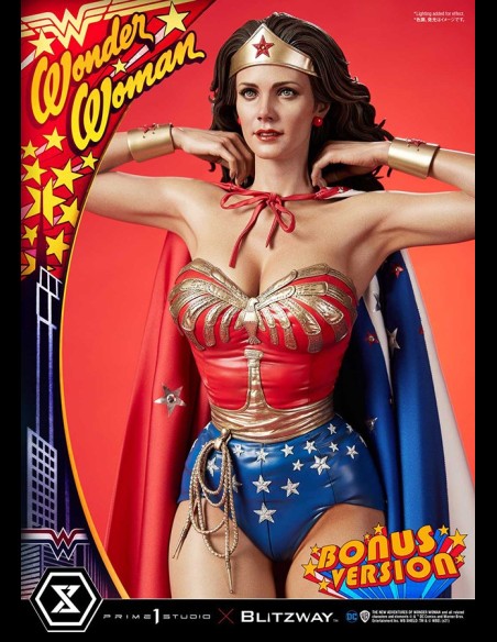PRIME 1 & BLITZWAY - Wonder Woman 1975 TV Bonus Version Statua