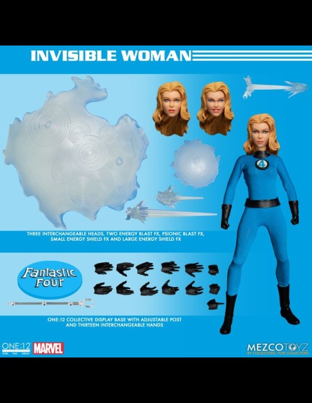 MEZCO - One:12 Fantastic Four Deluxe Steel Set