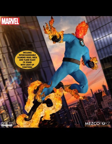 MEZCO - One:12 Fantastic Four Deluxe Steel Set