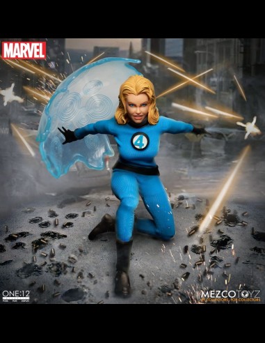 MEZCO - One:12 Fantastic Four Deluxe Steel Set