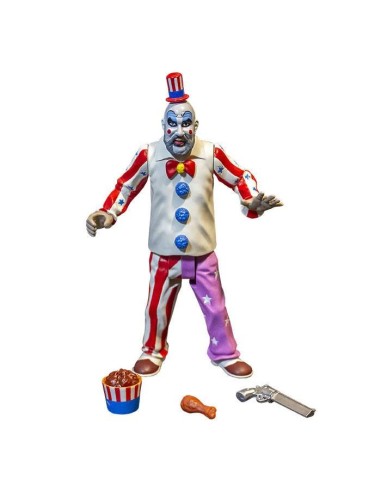 TRICK or TREAT - House of 1000 Corpses Action Figure Finger Lickin' Pistol Whippin' Captain Spaulding 15 cm