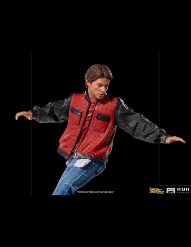 IRON STUDIOS - Ritorno al Futuro Marty McFly on Hoverboard 1/10 statua