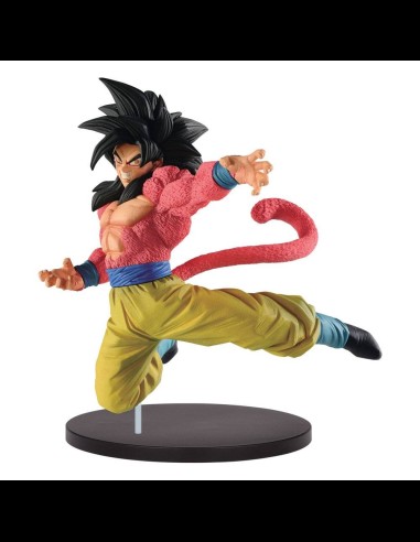 BANPRESTO - Dragonball Super Son Goku Fes PVC Statue Super Saiyan 4 Son Goku 21 cm