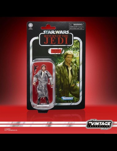HASBRO - Star Wars Episode VI Vintage Collection Action Figure 2021 Han Solo (Endor) 10 cm