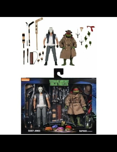 NECA - TMNT Casey Jones & Raphael Disguise 2pack