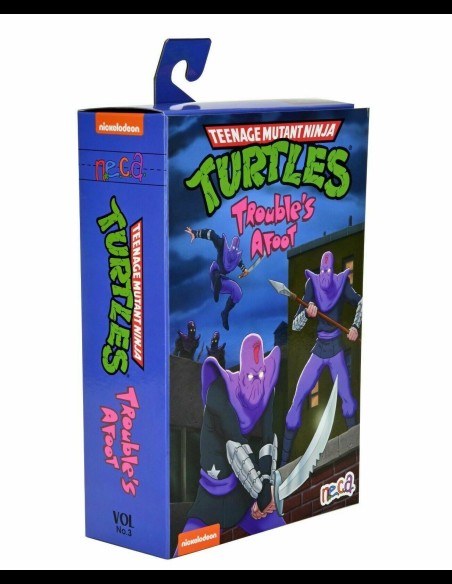 NECA - TMNT Cartoon Foot Soldier DLX A.Figure